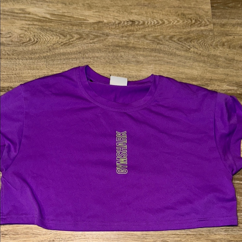 Gymshark Purple Active Crop Top
